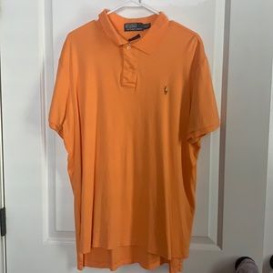 Polo by Ralph Lauren Orange Pima Polo Shirt